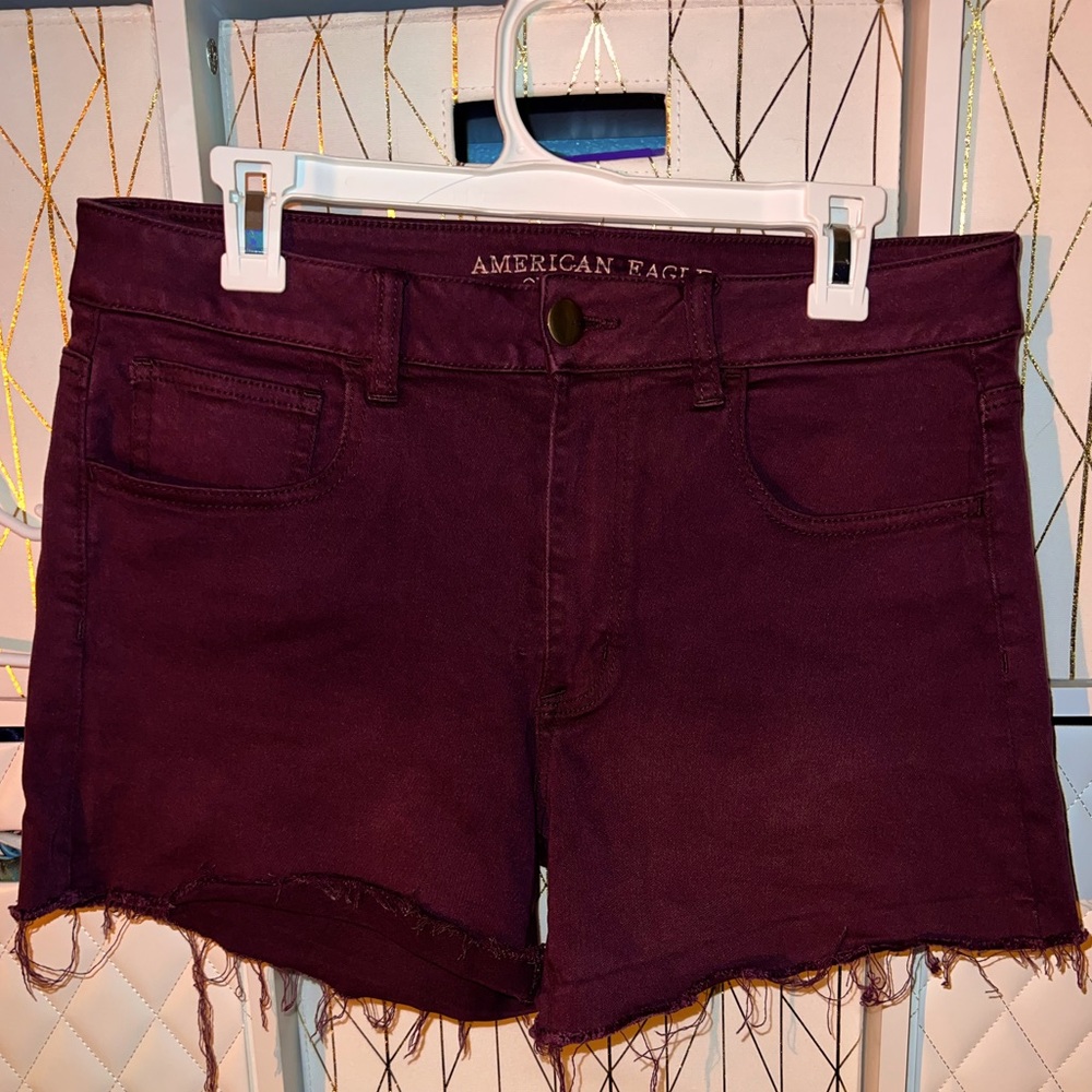 (2 for 20) AEOxDenim High Rise Shortie